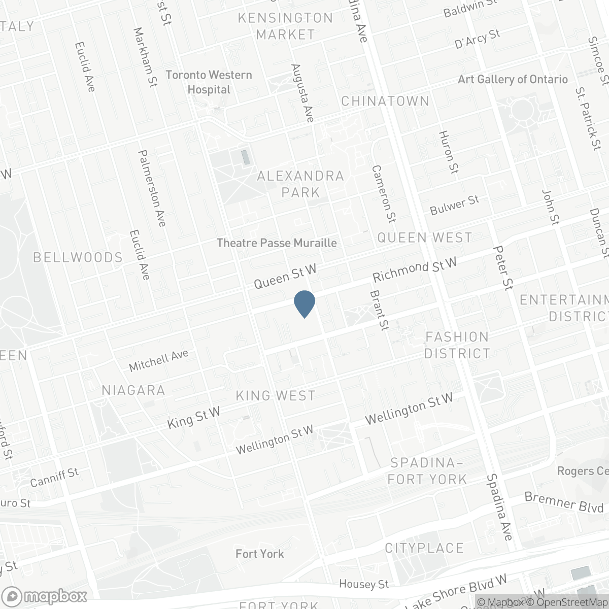 221 - 543 RICHMOND STREET W, Toronto, Ontario M5V 1Y6